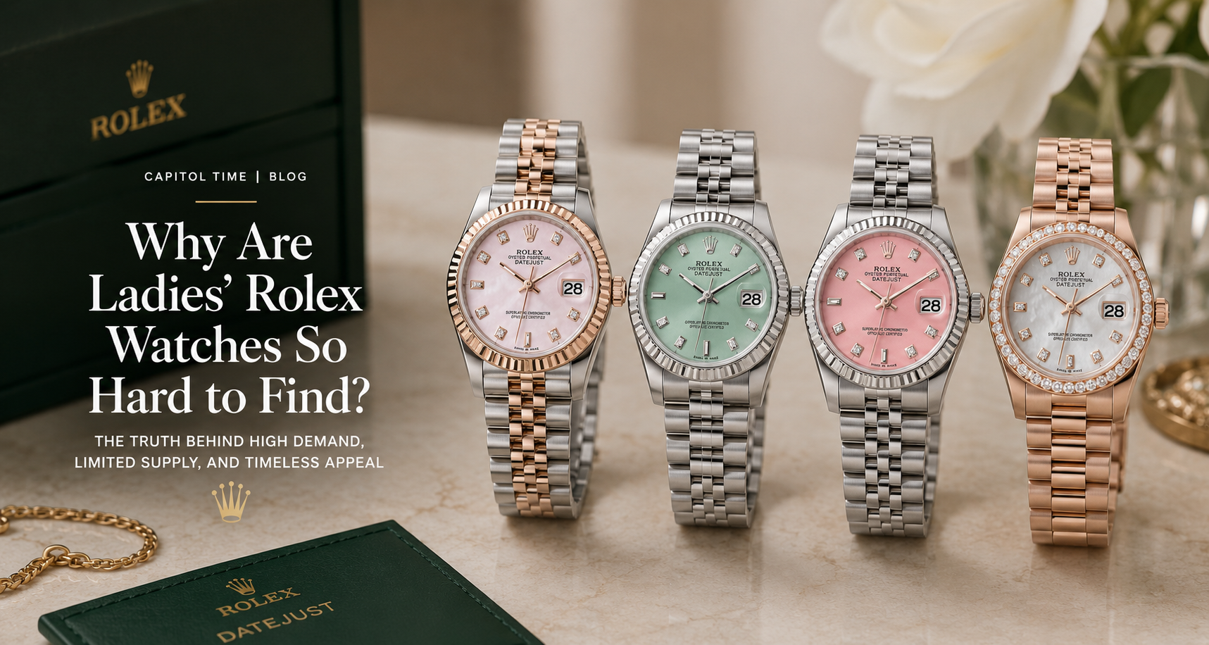 Why Are Ladies' Rolex Watches So Hard to Find?