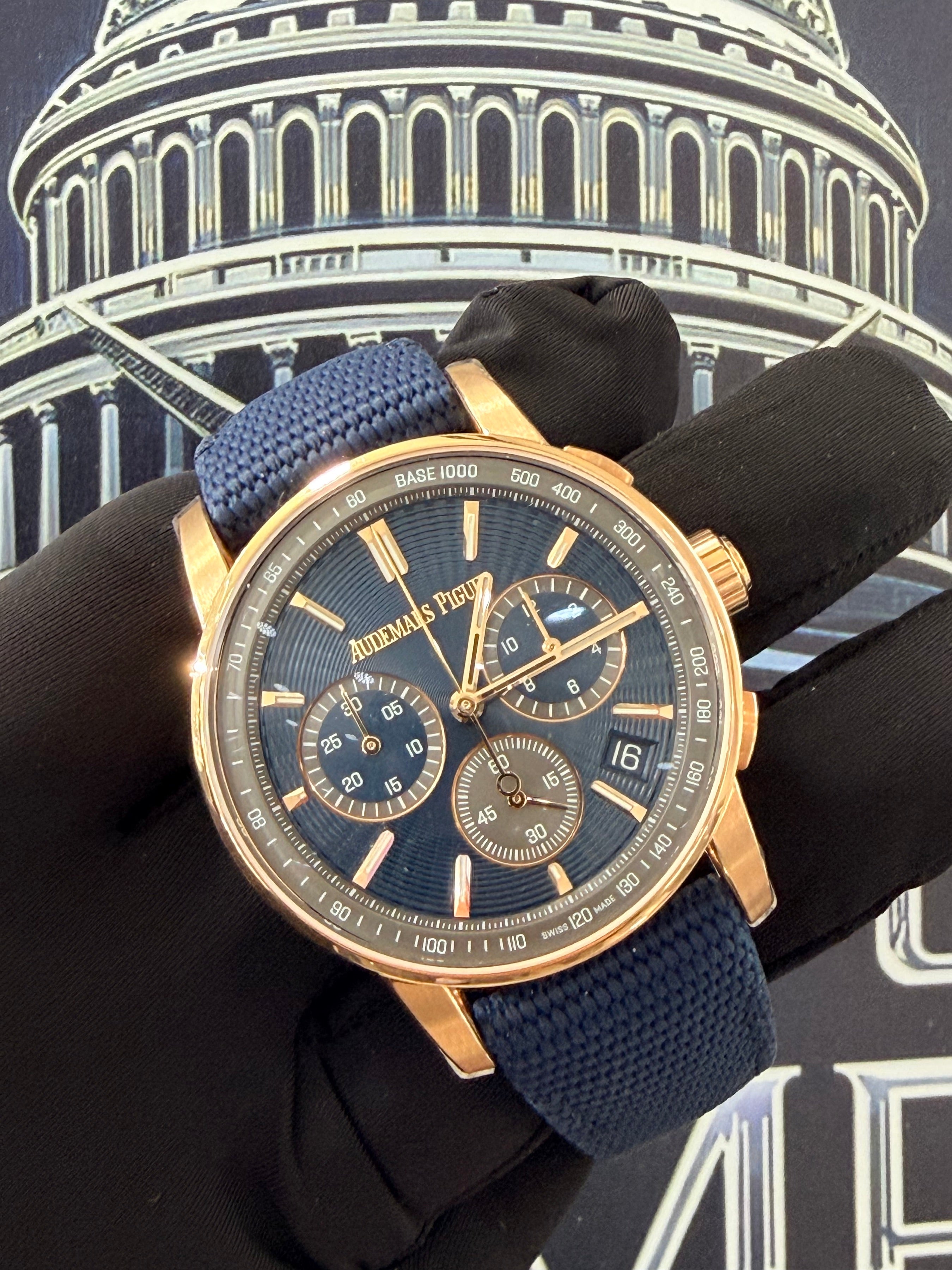 2025 Audemars Piguet Code 11.59 Chronograph 41mm Rose Gold | Unworn Complete Set