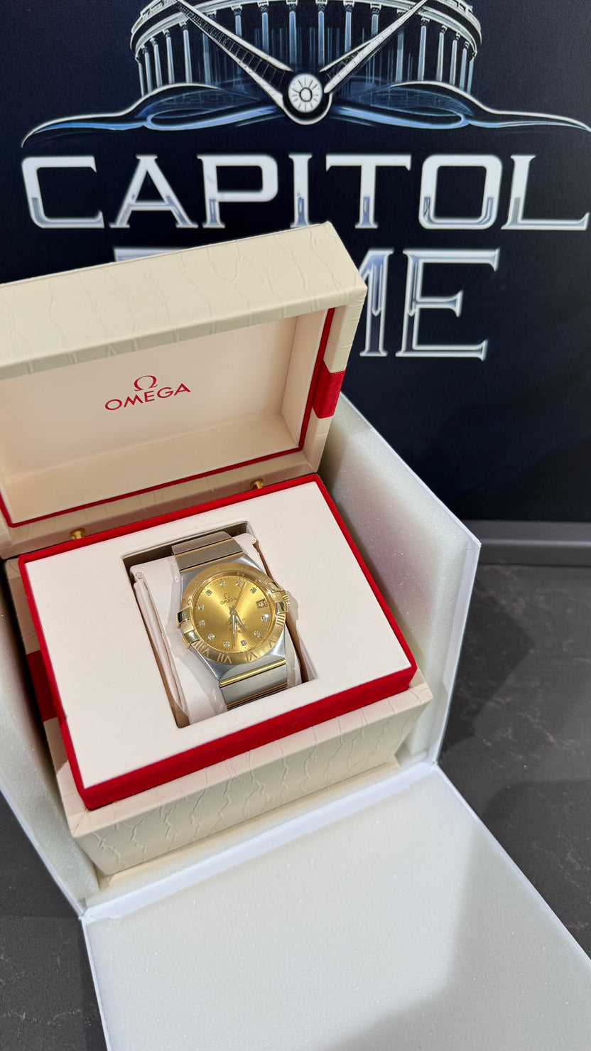 Omega Constellation Gold/Steel 35mm
