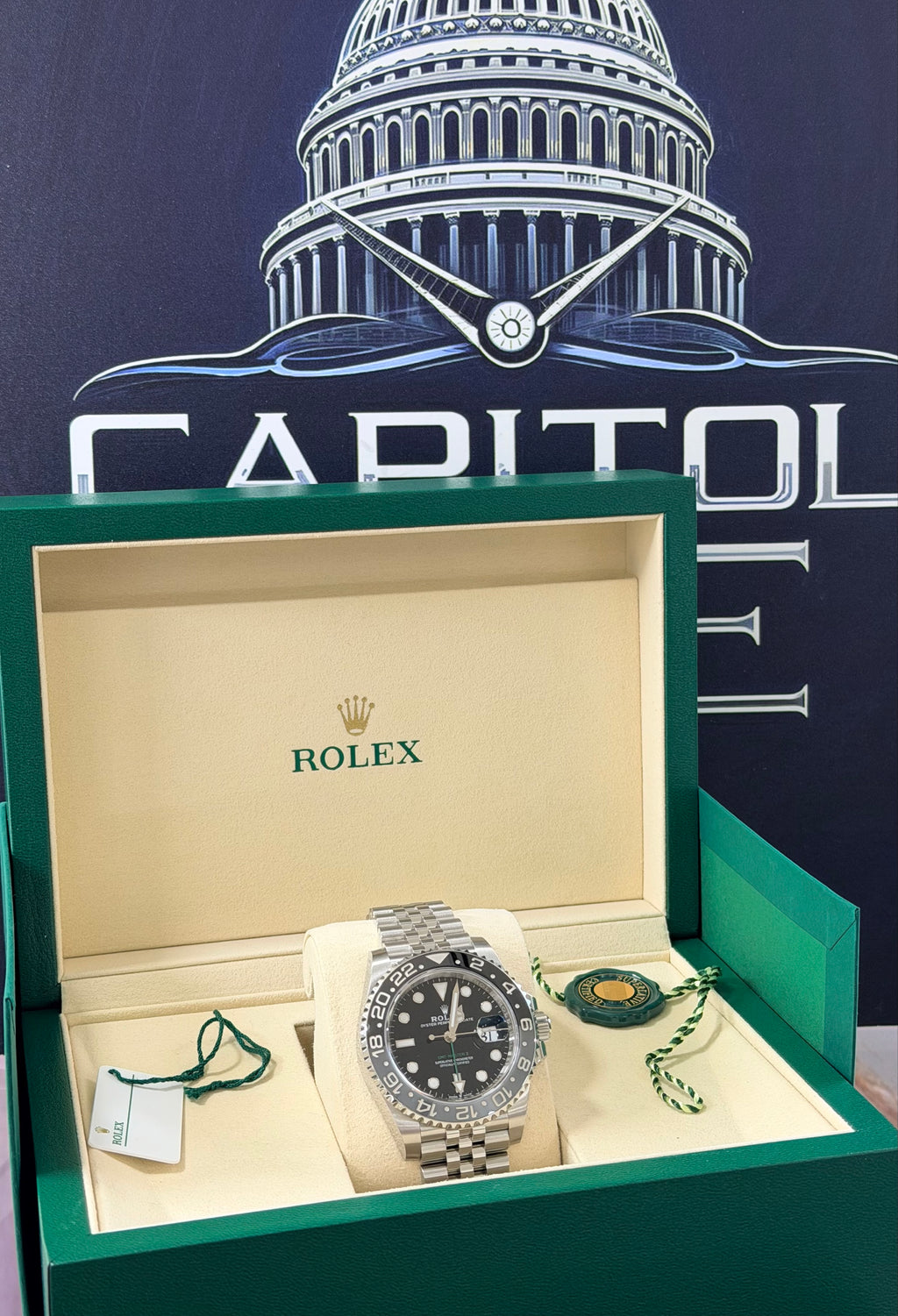 2025 Rolex GMT-Master II 126710GRNR "Bruce Wayne" Jubilee – New | Full Set