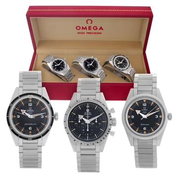 2018 Omega 1957 Trilogy Limited Edition Set – Brand New | Complete Collector's Set