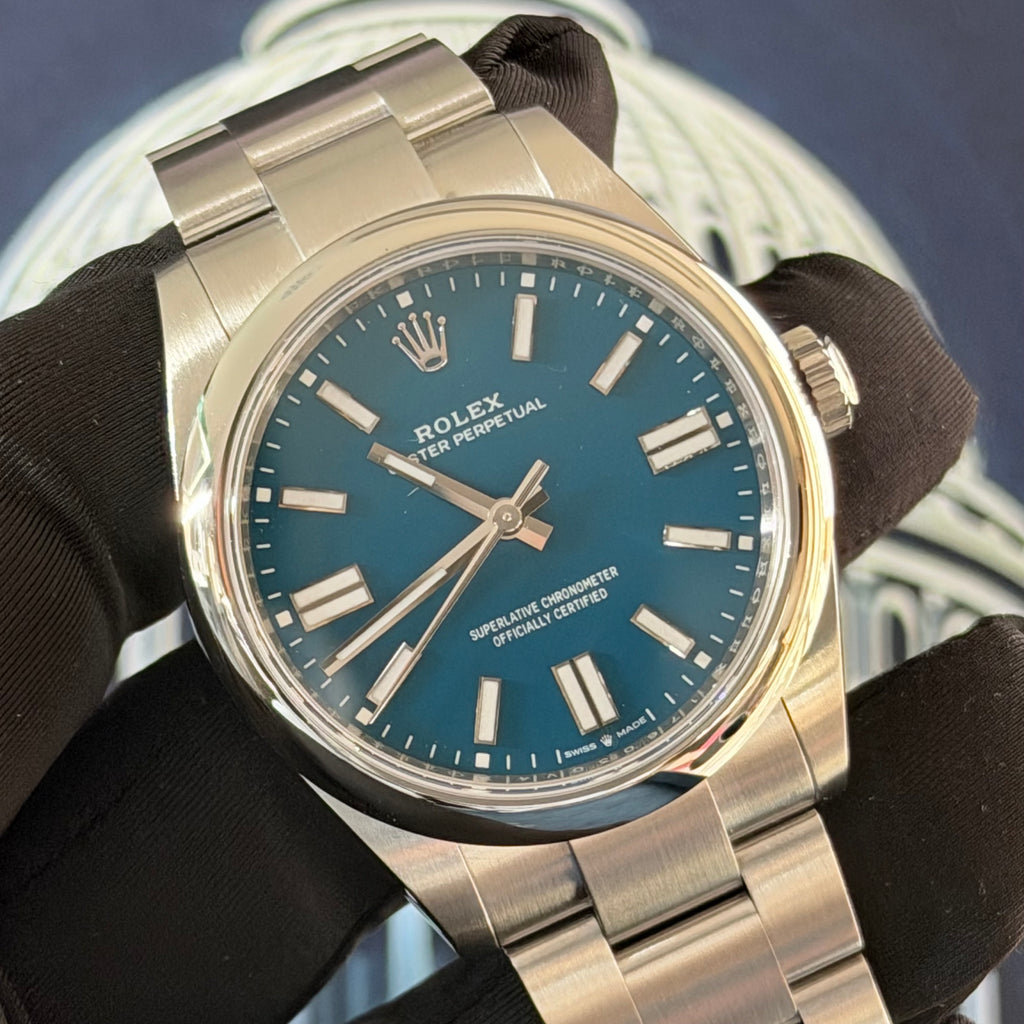 2026 Rolex Oyster Perpetual 41 Blue Dial 134300 – New | Full Set
