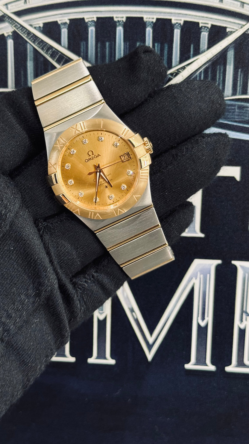Omega Constellation Gold/Steel 35mm