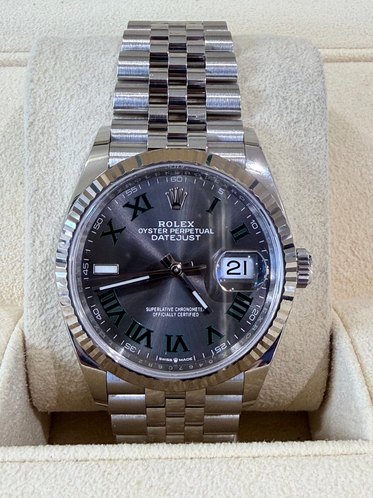 Rolex Datejust 36 Wimbledon