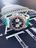 SOLD!!! Audemars Piguet Royal Oak Chronograph Stainless Steel Black Dial – LNIB