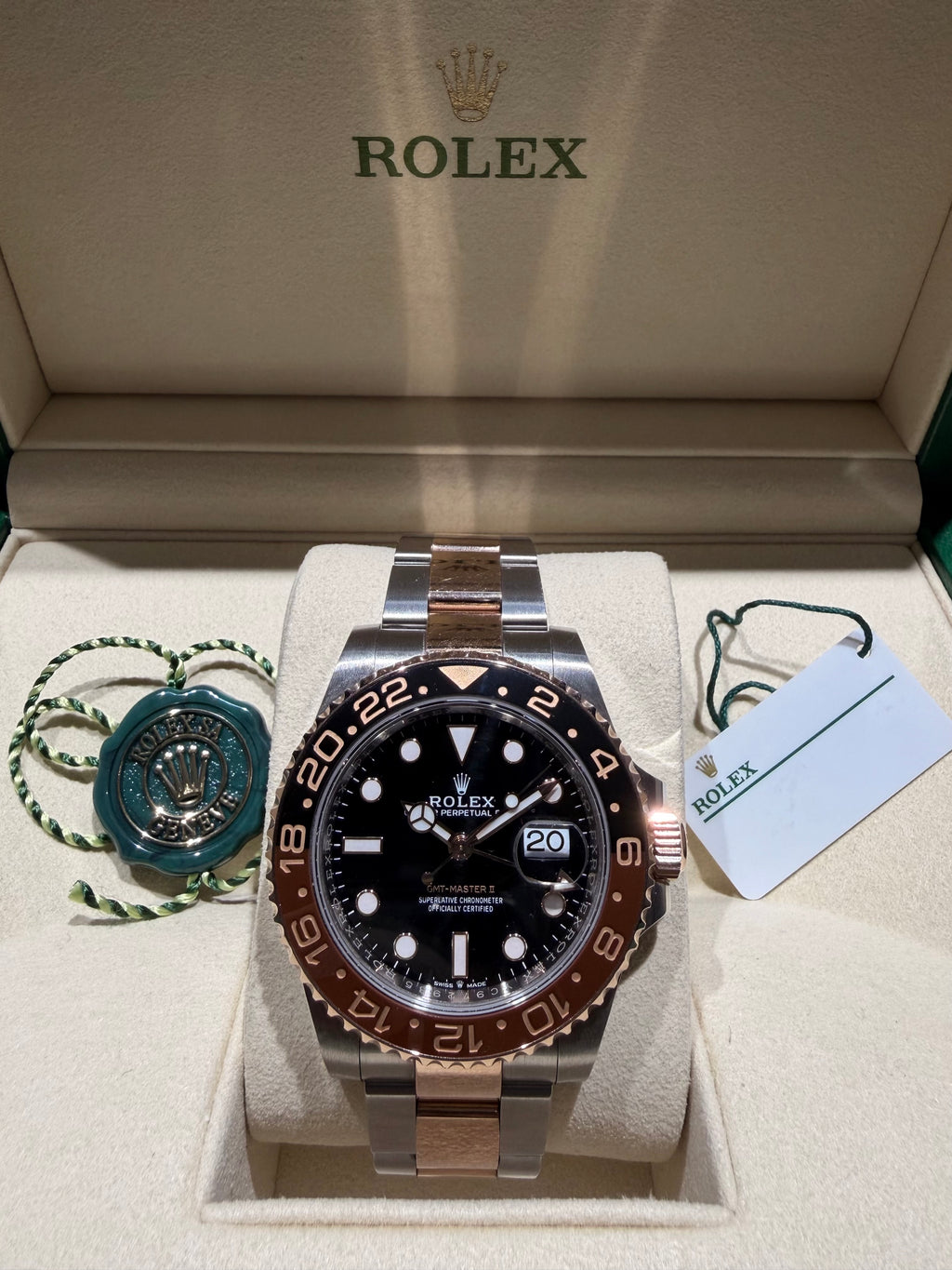Rolex Rootbeer 126711CHNR - Complete
