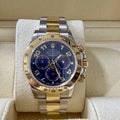2016 Rolex Cosmograph Daytona 116523 Blue Dial – Mint | Box & Card
