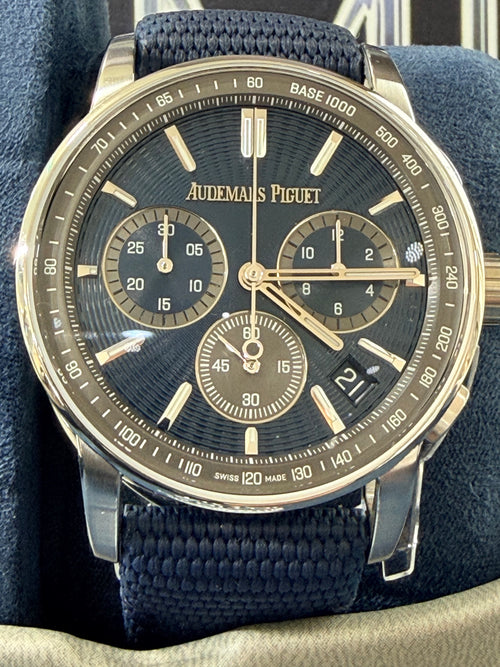 2026 Audemars Piguet Code 11.59 Selfwinding Chronograph Blue Dial – New