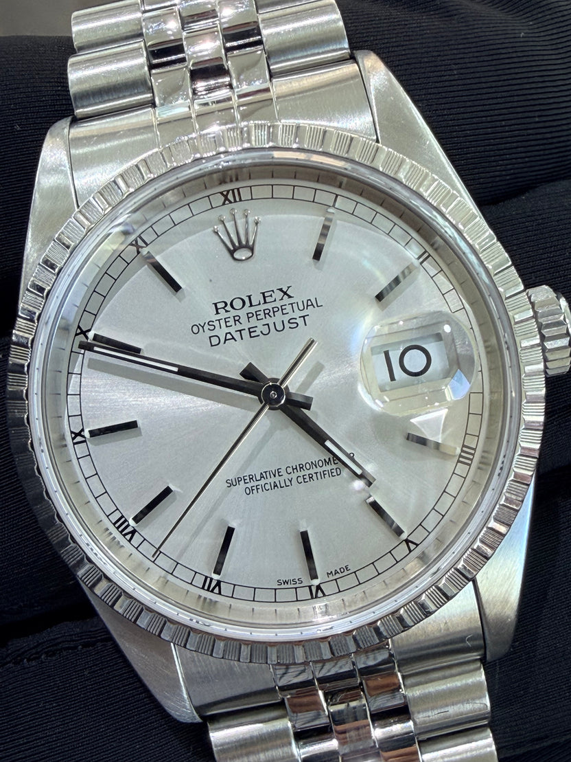 2005 Rolex Datejust 36 16220 Silver Dial Jubilee – Pre-Owned
