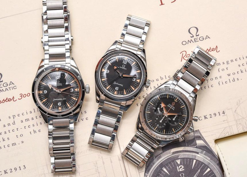 Omega Trilogy 1957 (3) PC Set - NOS